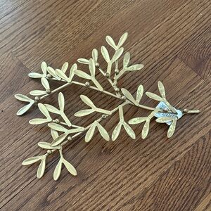 New Threahold Studio McGee Gold Leaf Figural Decor Tabletop